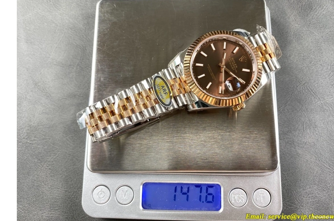SS Stk 41mm Datejust Jub Version) SH3235(Tungsten Heavy Brown ARF 126331 RG 0424